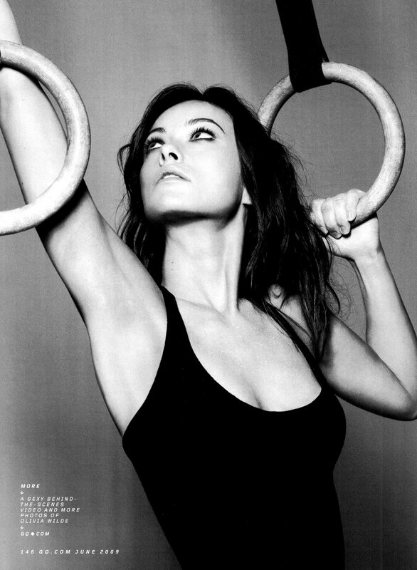 woman on gymnastic rings
