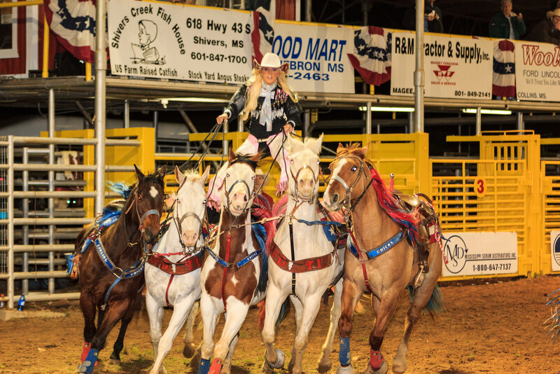 Woman on Horses