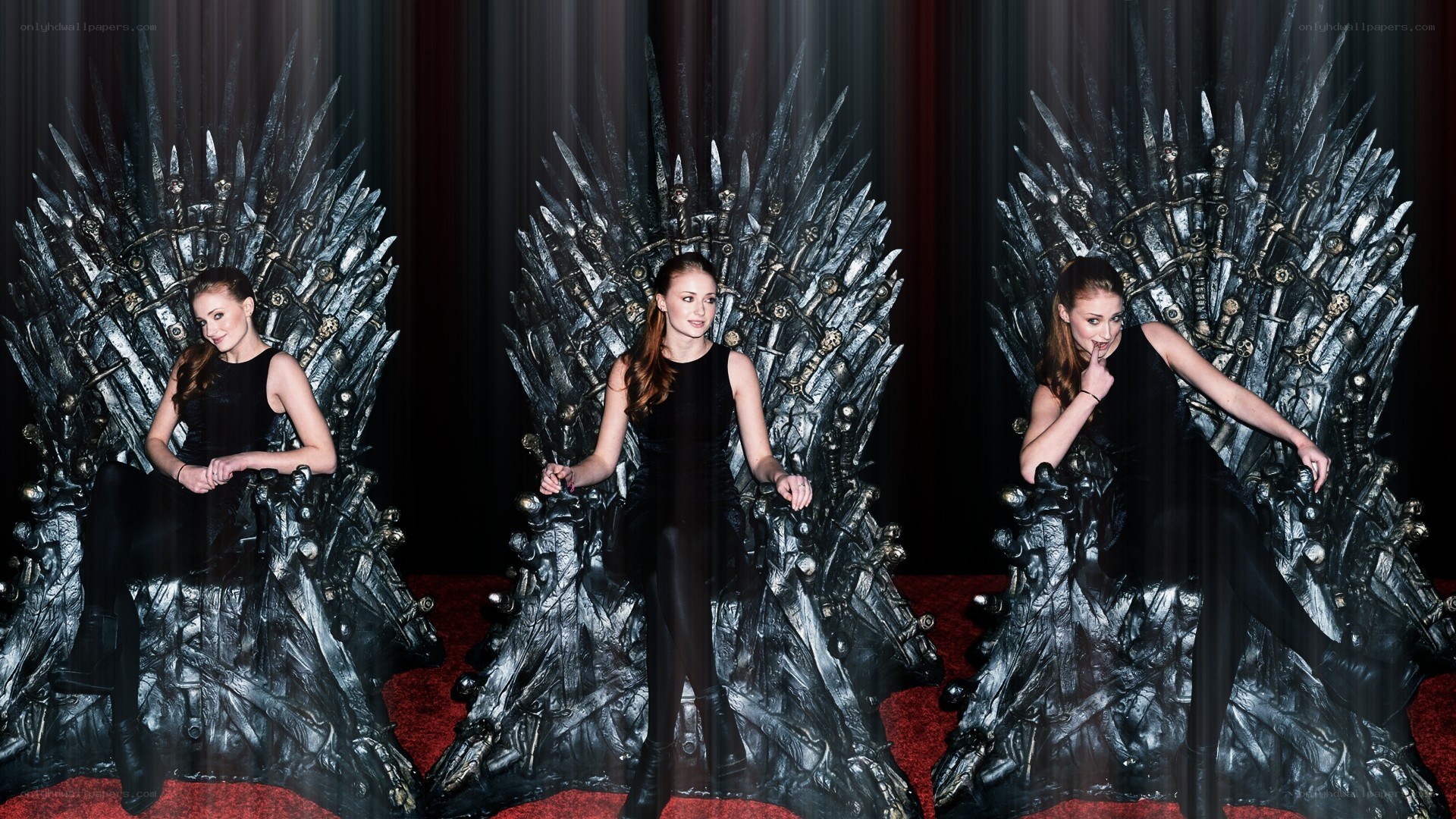 Woman on Iron Throne