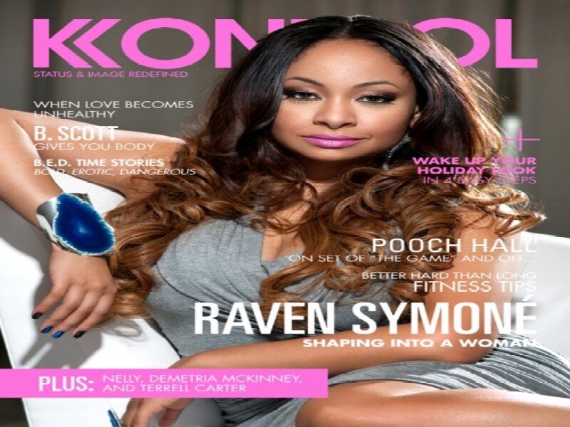 Woman on Magazine Cover — Pink