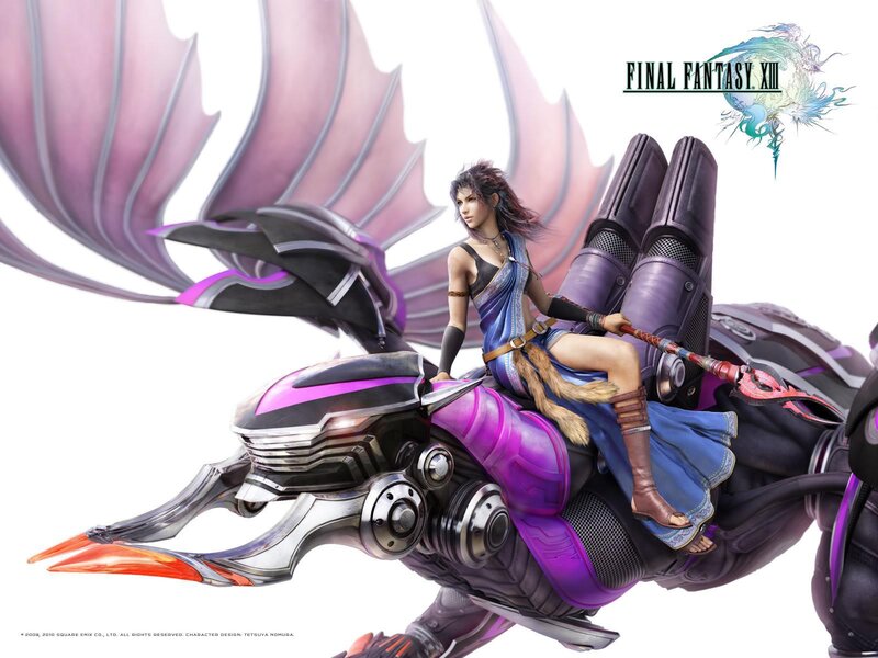 Woman on Mechanical Creature — Purple, Dramatic, Digital Art, Wings