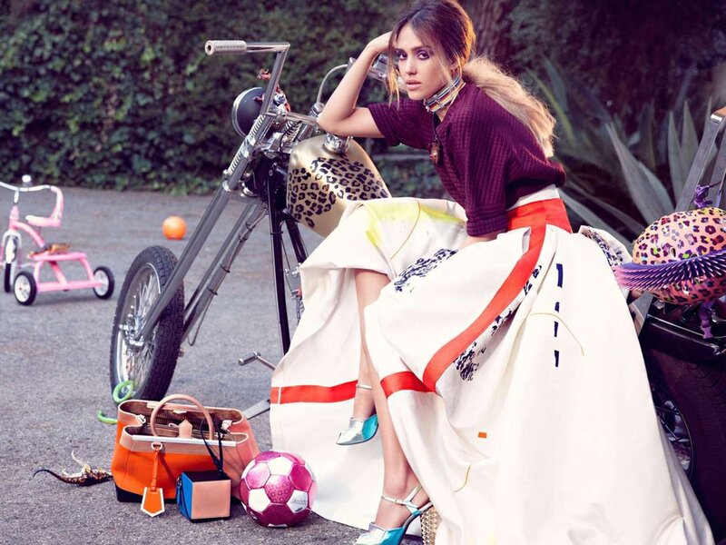 Woman on Motorcycle — White, Confident, Afternoon, Photograph, Handbag