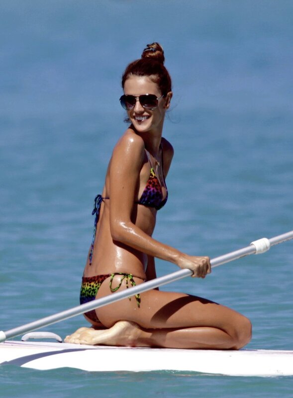 woman on paddleboard