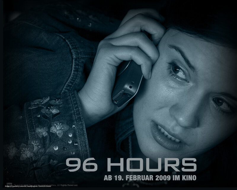 Woman on Phone — Blue, Dramatic