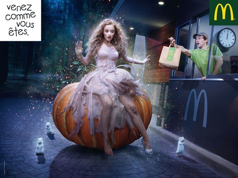 Woman on Pumpkin