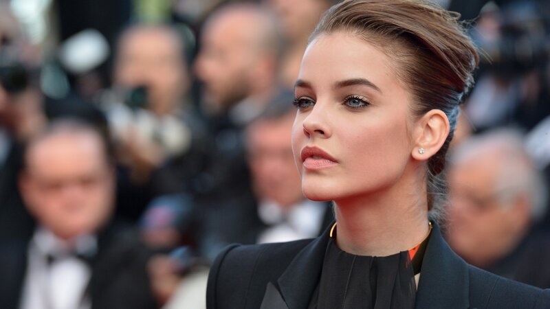 woman on red carpet