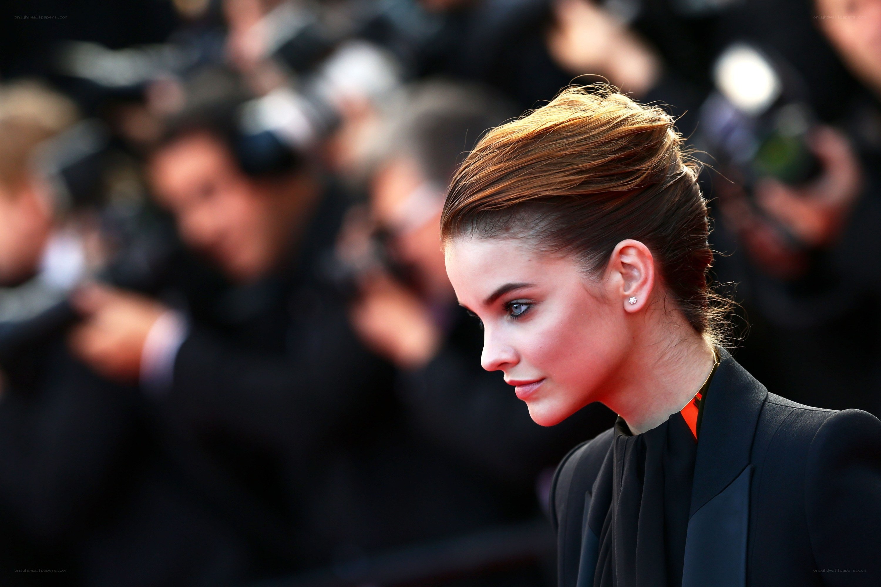 woman on red carpet