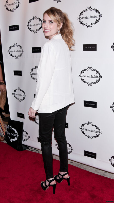 woman on red carpet at event
