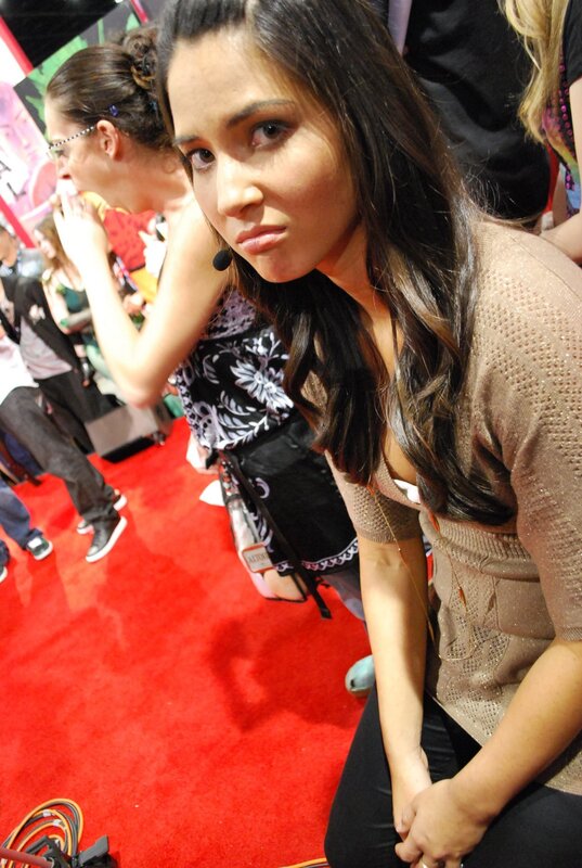 woman on red carpet at event