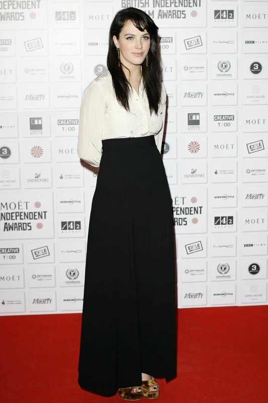Woman on Red Carpet — Black, Formal, Photograph, Red Carpet, Backdrop, Shoes