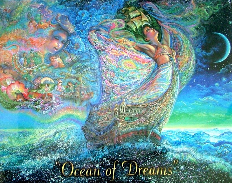 Woman on Ship in Dream