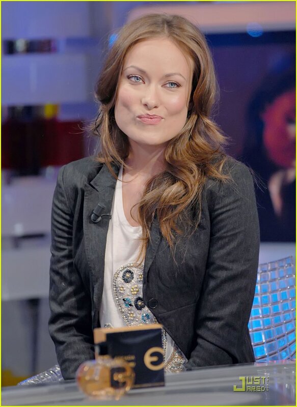 woman on talk show set