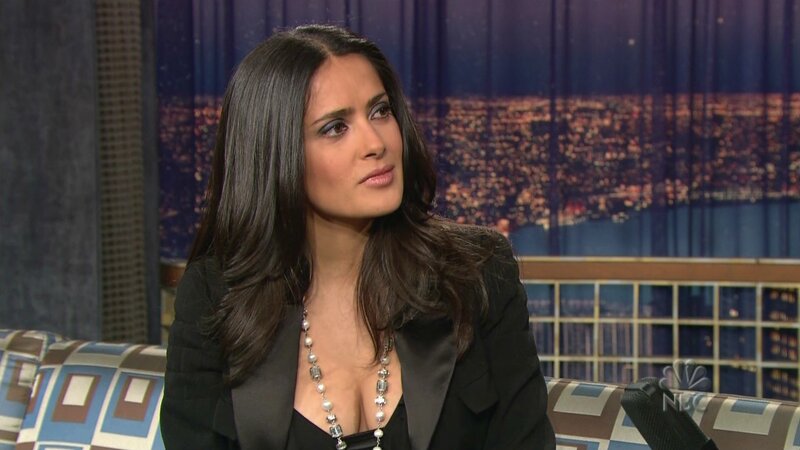 woman on talk show set