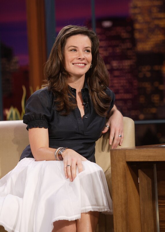 woman on talk show set