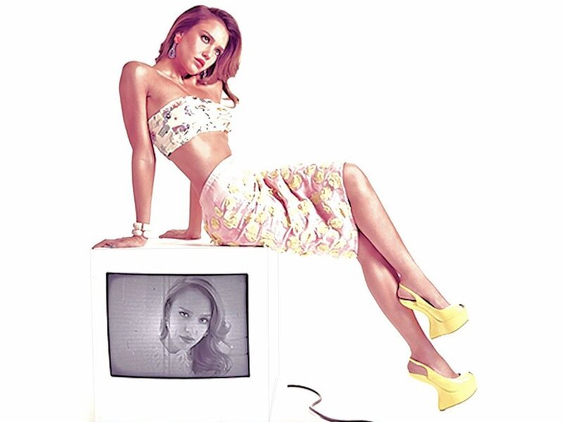 Woman on Television