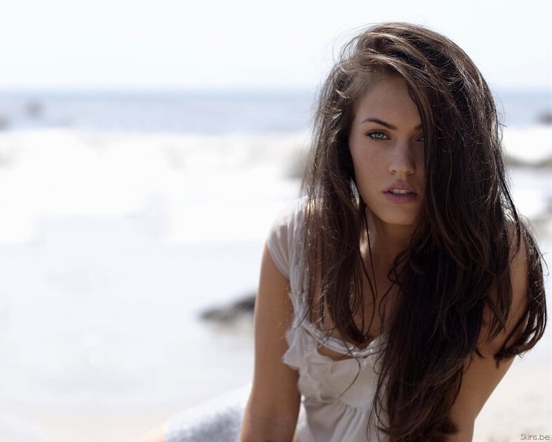 woman on the beach