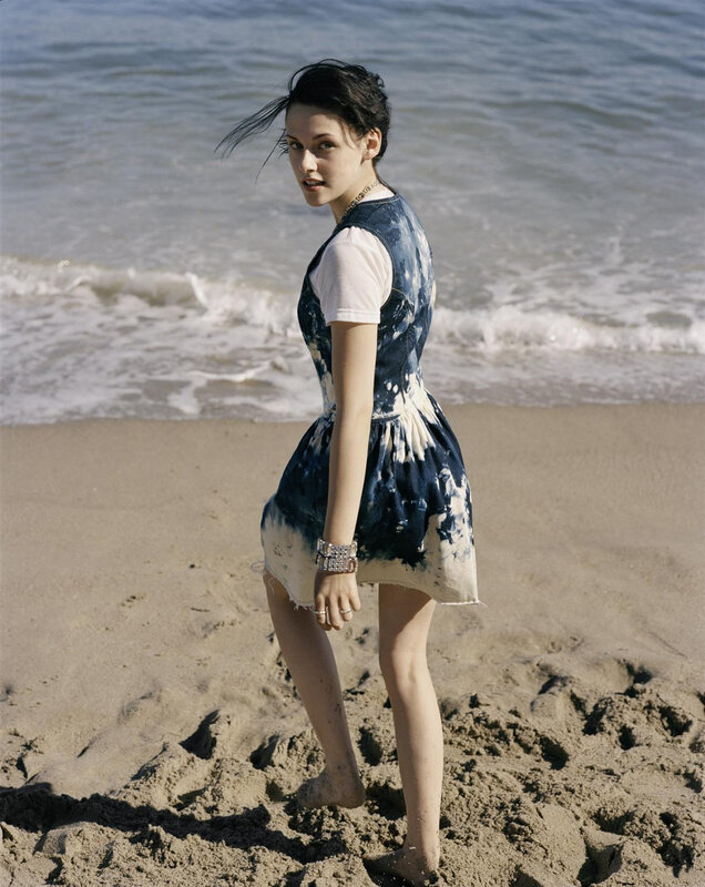 woman on the beach