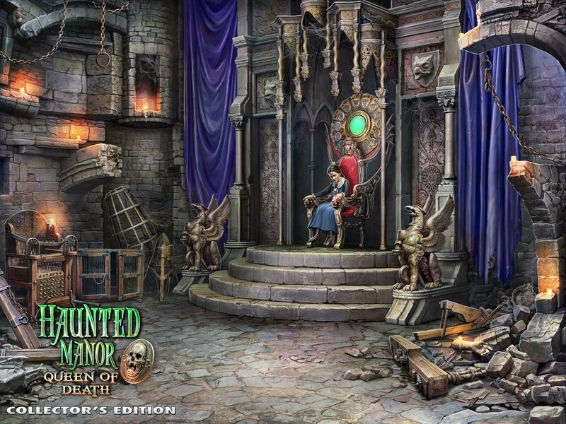 Woman on Throne in Ruin