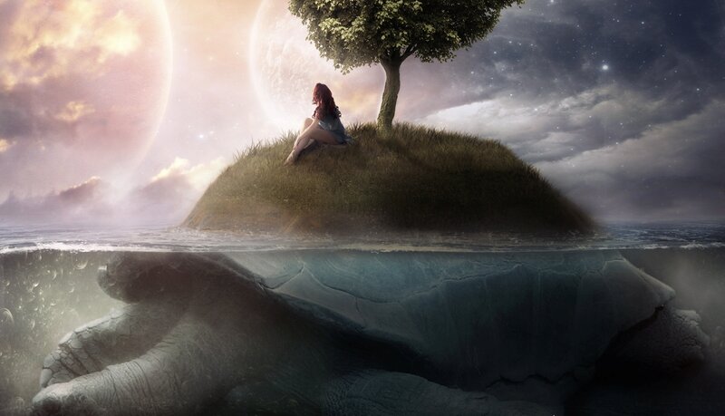 Woman on Turtle Island
