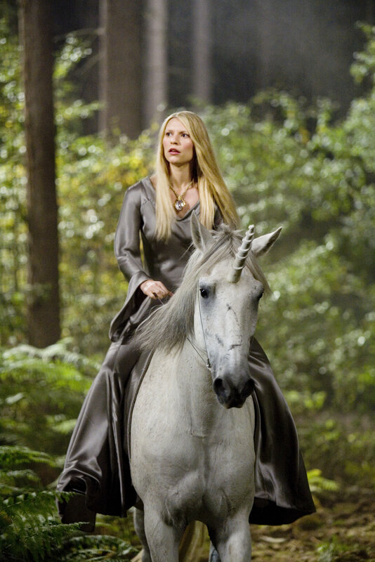 Woman on Unicorn — Gray