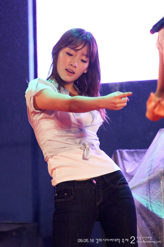 woman performing on stage