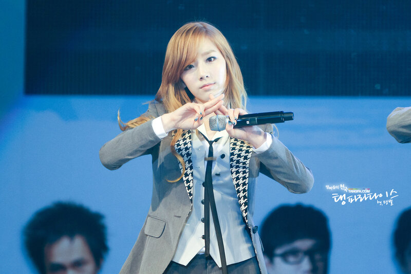 woman performing on stage