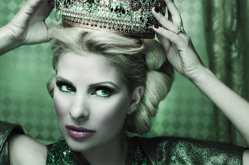 Woman Placing Crown
