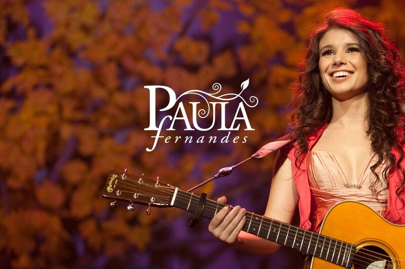 Woman Playing Guitar — Red, Joyful