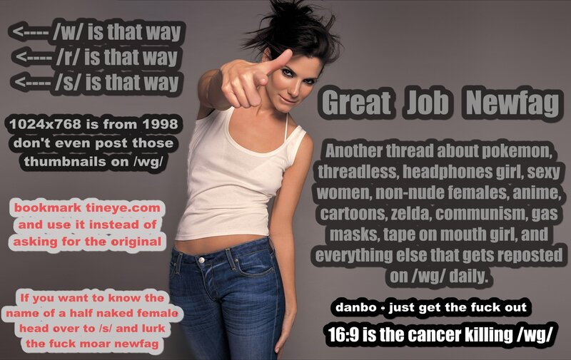 Woman pointing at camera