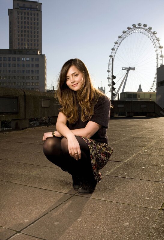 Woman posing in London