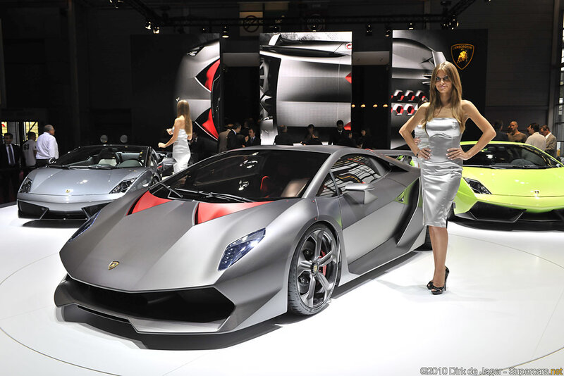 Woman Posing with Car — Gray