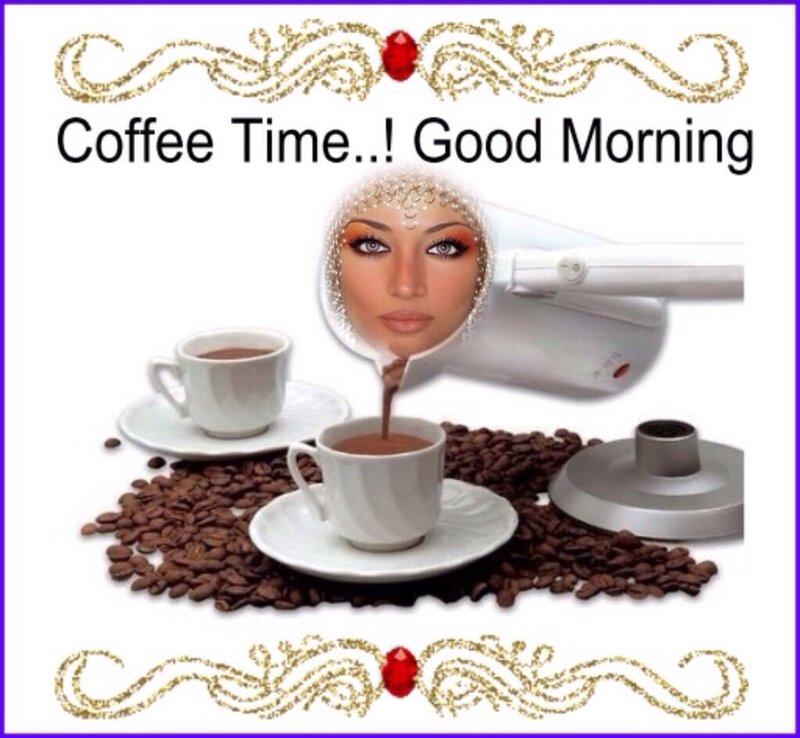 Woman Pouring Coffee — White