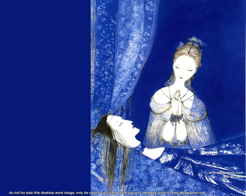 Woman Praying over Another