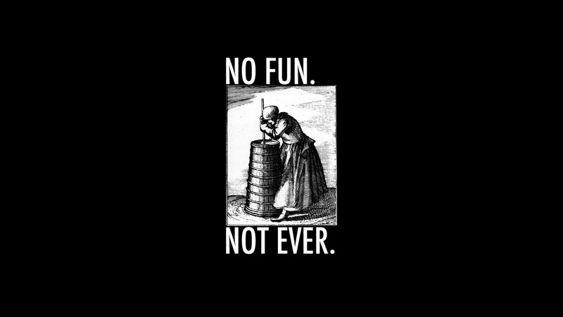 Woman Pressing Barrel