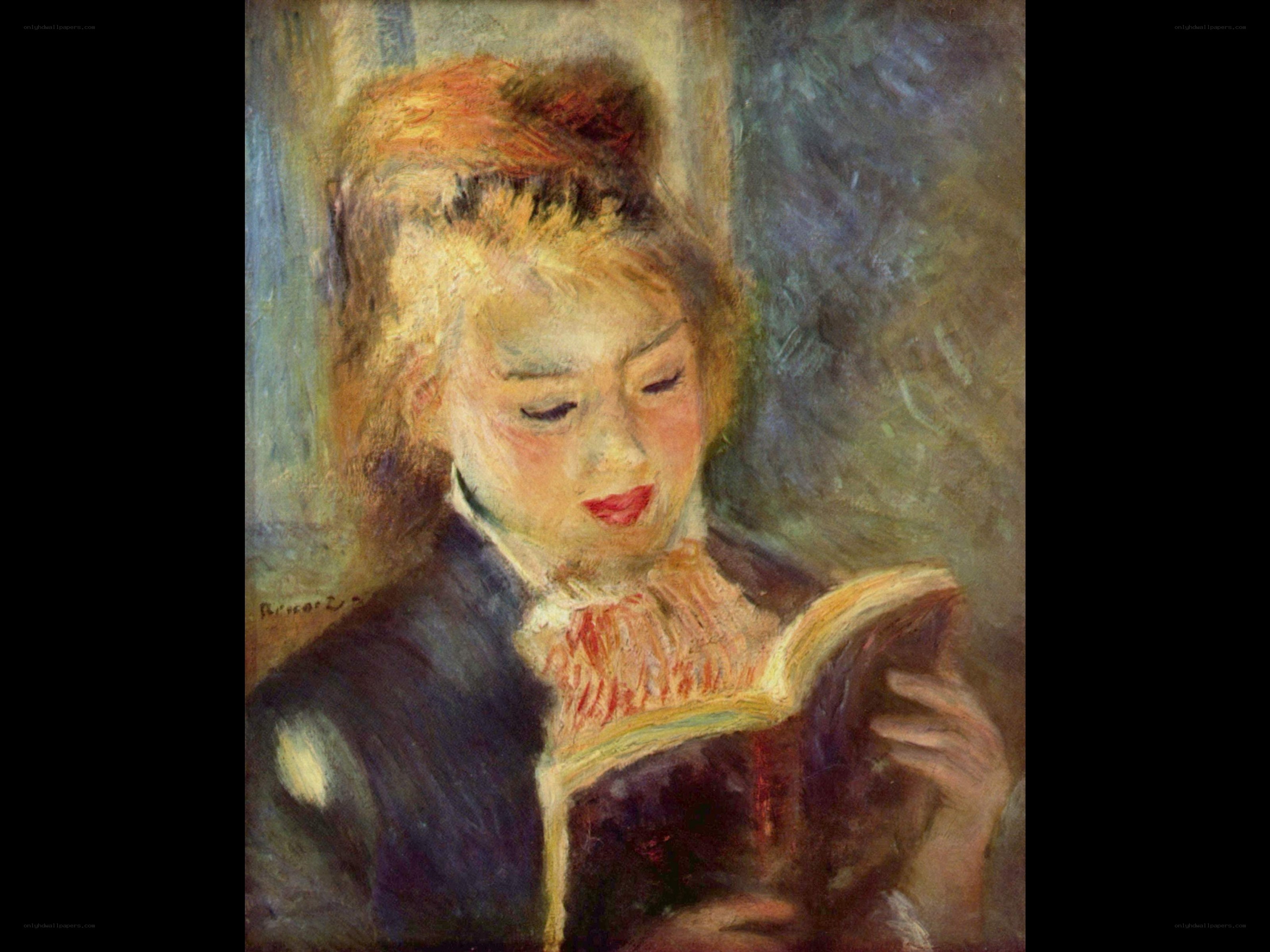 Woman Reading a Book