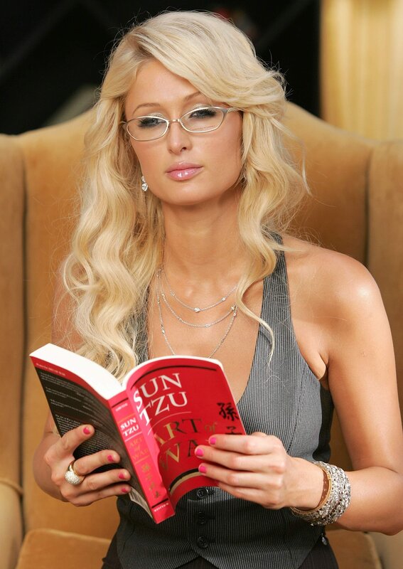 Woman Reading Book — Blonde, Calm, Photograph, Glasses