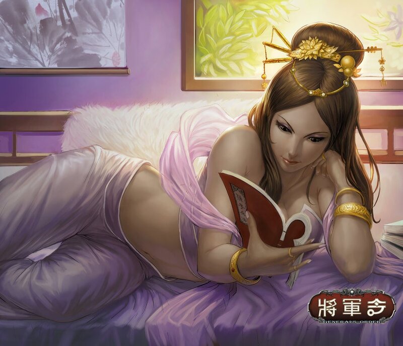 woman reading in bed