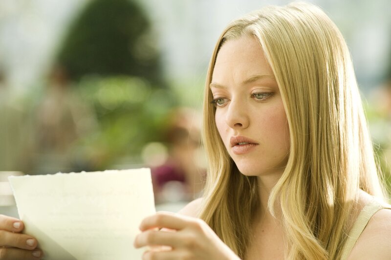 Woman Reading Letter — Blonde, Contemplative