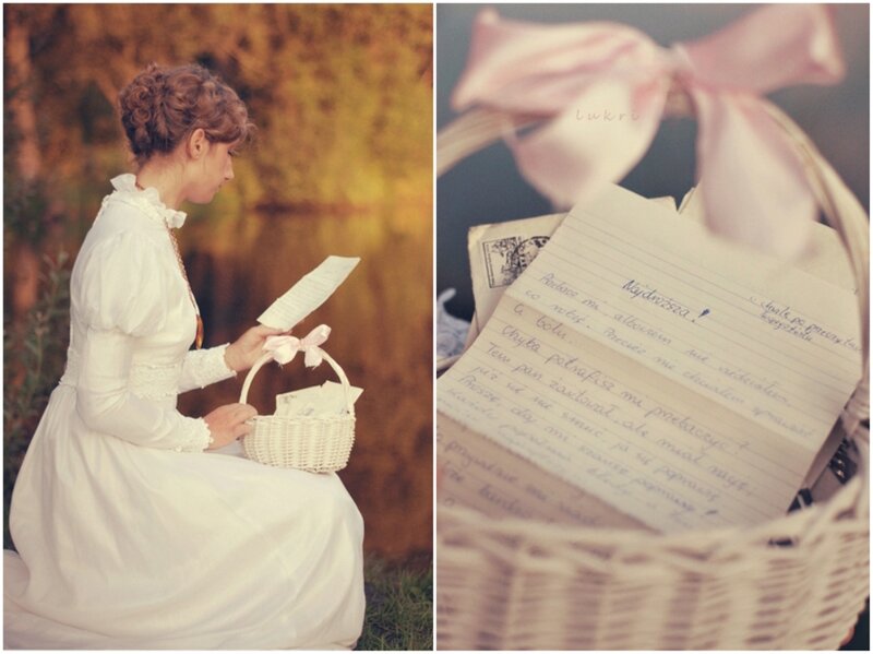 Woman Reading Letters