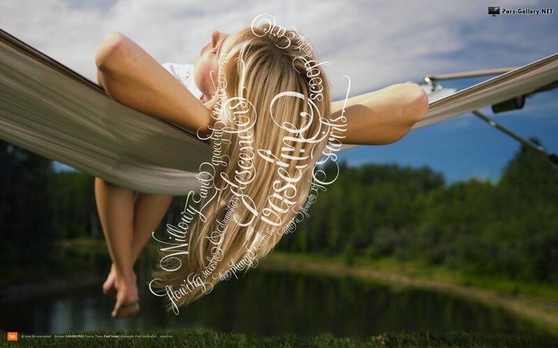 Woman relaxing in a hammock
