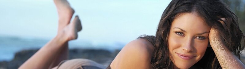 woman relaxing on beach