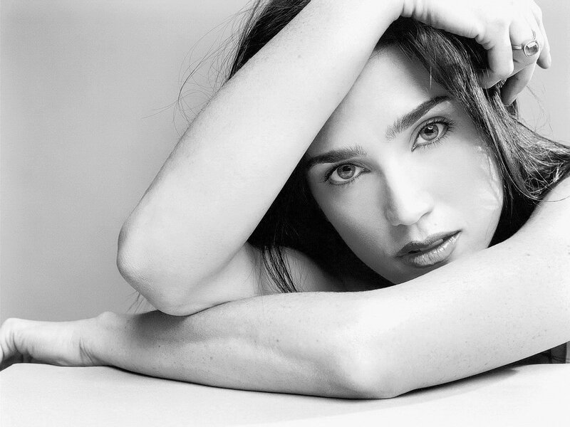 woman resting on arms