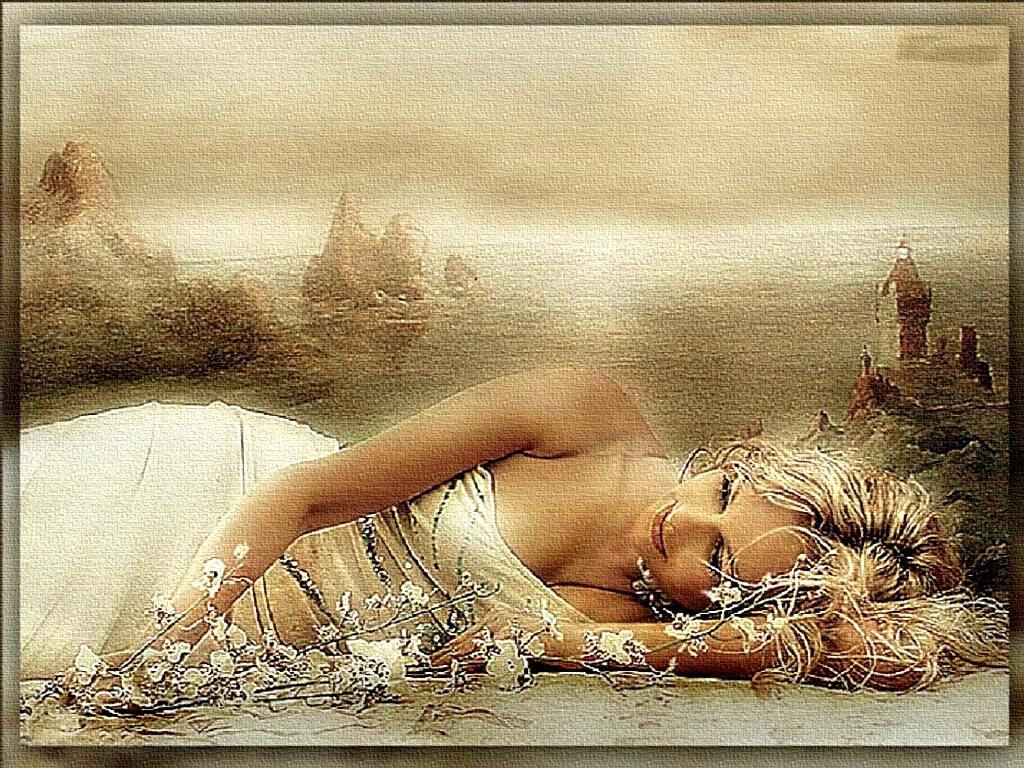 woman resting on beach