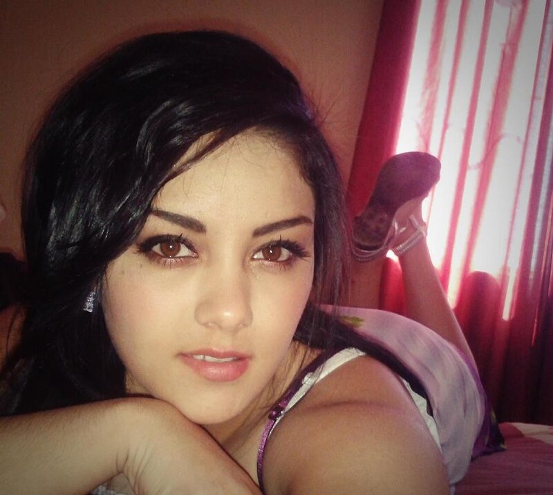 woman resting on bed