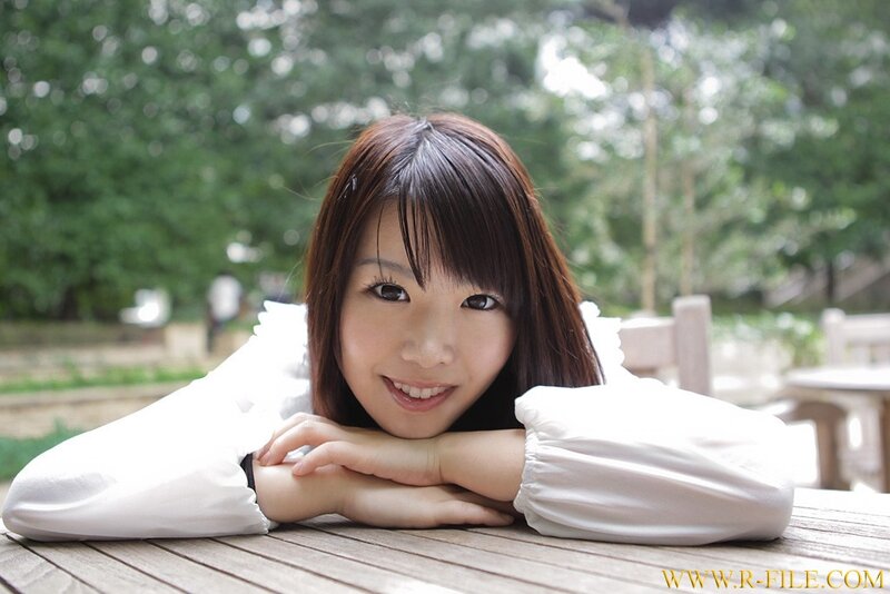 woman resting on table outdoors
