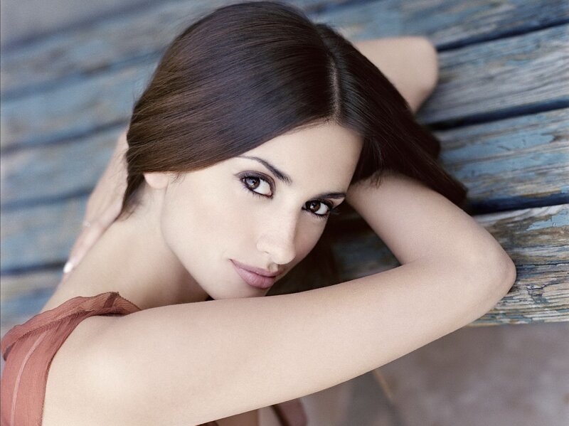 woman resting on wooden surface