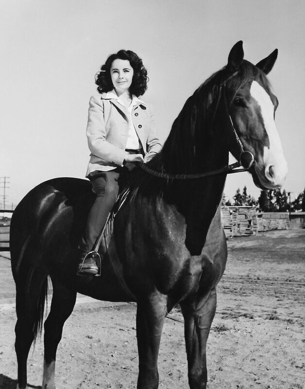 Woman riding a horse