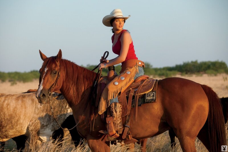 woman riding a horse