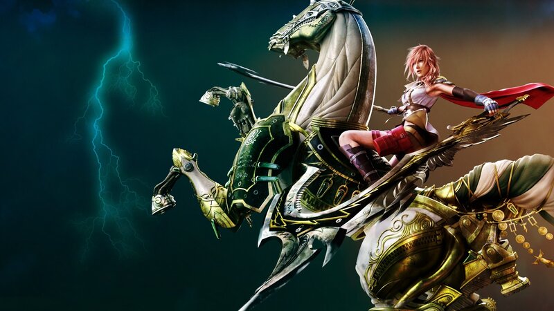 Woman Riding Armored Horse