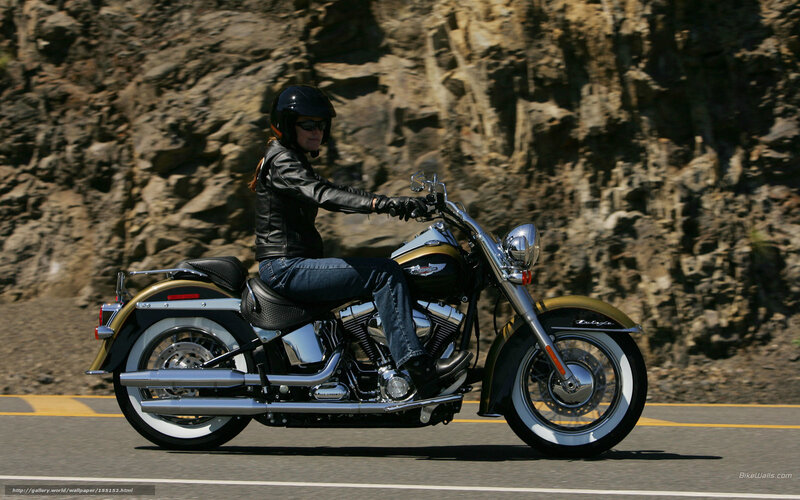 woman riding motorcycle on road
